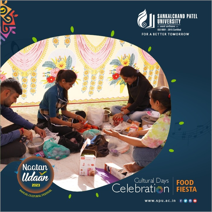 spuvsn's tweet photo. Food shared is happiness multiplied. Participation of SPU students in Food Fiesta Competitions.
#sankalchandpateluniversity #nootanudaan2k23 #nootanudaan2023 #foodfiesta #udaan #visnagar #gujarat #collegefest #universityevents #vash #huniqbal #jankbodiwala #hitenkumar https://t.co/QNvKX1Ejnf
