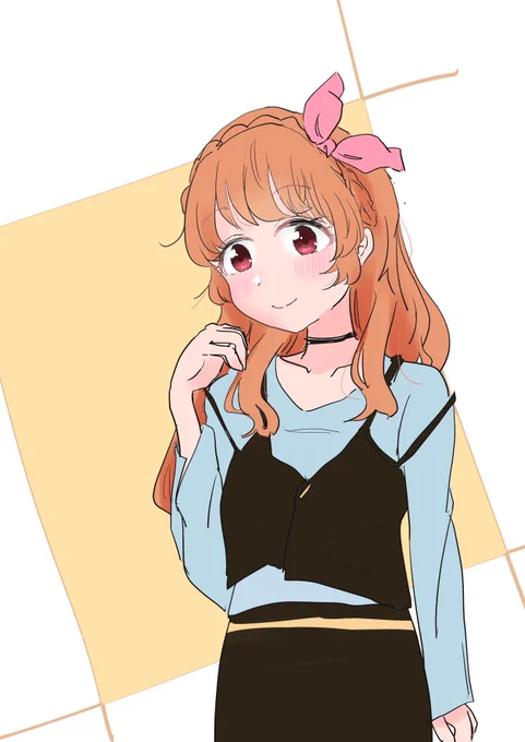 最近体調崩して絵が描けてなかったので大空あかりちゃん描きました 