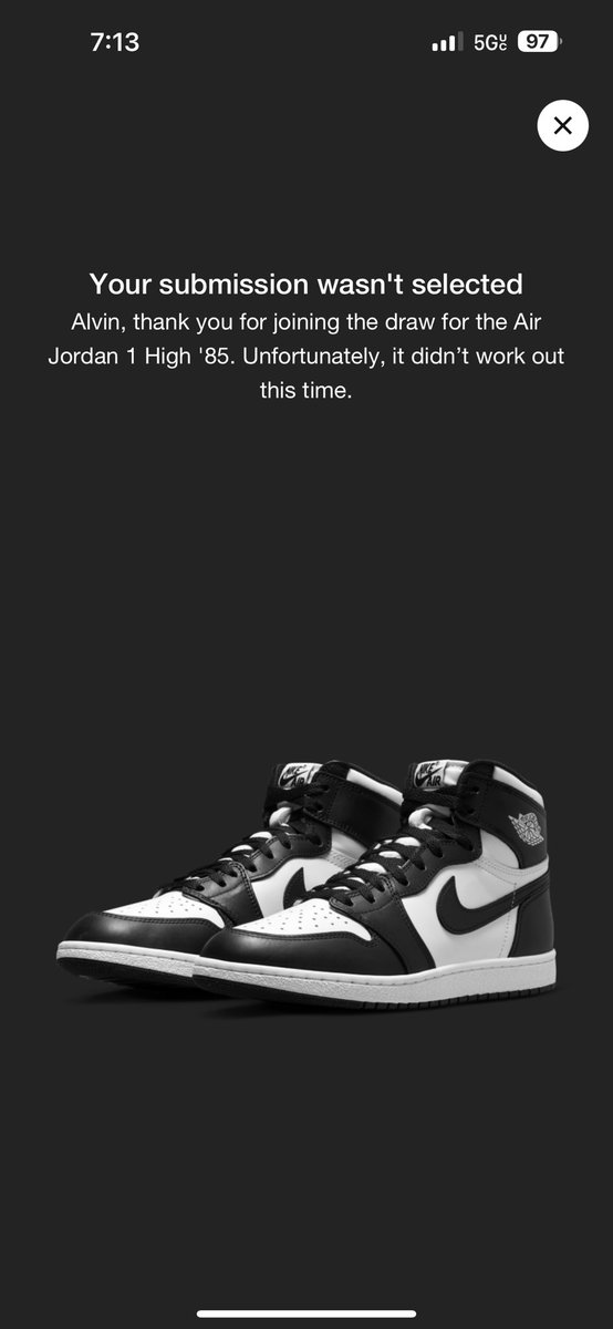 alvintruly's tweet photo. @snkr_twitr Never once hit on a draw https://t.co/OrPKY9rZ7R