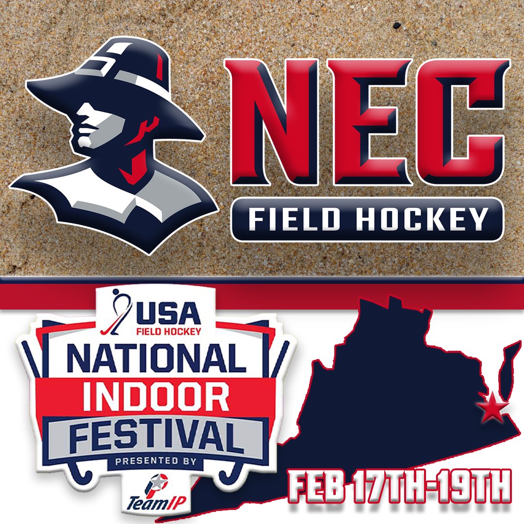 NEC_FH's tweet photo. Grims FH is on the road this weekend at the National Indoor Festival in VA Beach! Playing? Email us your schedule and we’ll be there! #futuregrims #berecruited #necfh #fieldhockey #gogrims #forward #indoorfieldhockey https://t.co/UEZhZyaarY