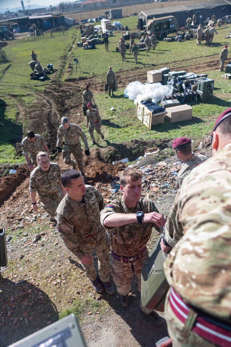 Medics held at high readiness have deployed to #Turkey 🇹🇷 in response to the devastating earthquake that hit the region.

They’ve set up a medical treatment facility to provide lifesaving treatment and support to affected communities.

Read more: army.mod.uk/news-and-event…