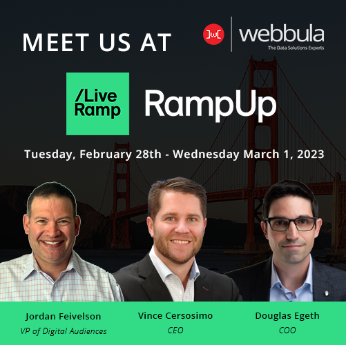 jfeiv's tweet photo. Let's connect at #RampUp! @Webbula #programmatic #data https://t.co/H4FutKz1E4