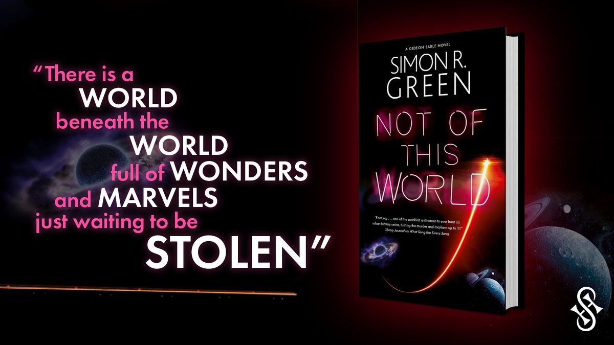 Master thief Gideon Sable returns on 4 April 2023 in <a href="/TheSimonRGreen/">Simon R Green</a>'s latest #UrbanFantasy heist novel - NOT OF THIS WORLD.

“The Sable novels make perfect fare for fans of urban fantasy, thrillers, or caper novels” –Booklist

Learn more 👉 severnhouse.com/books/not-of-t…