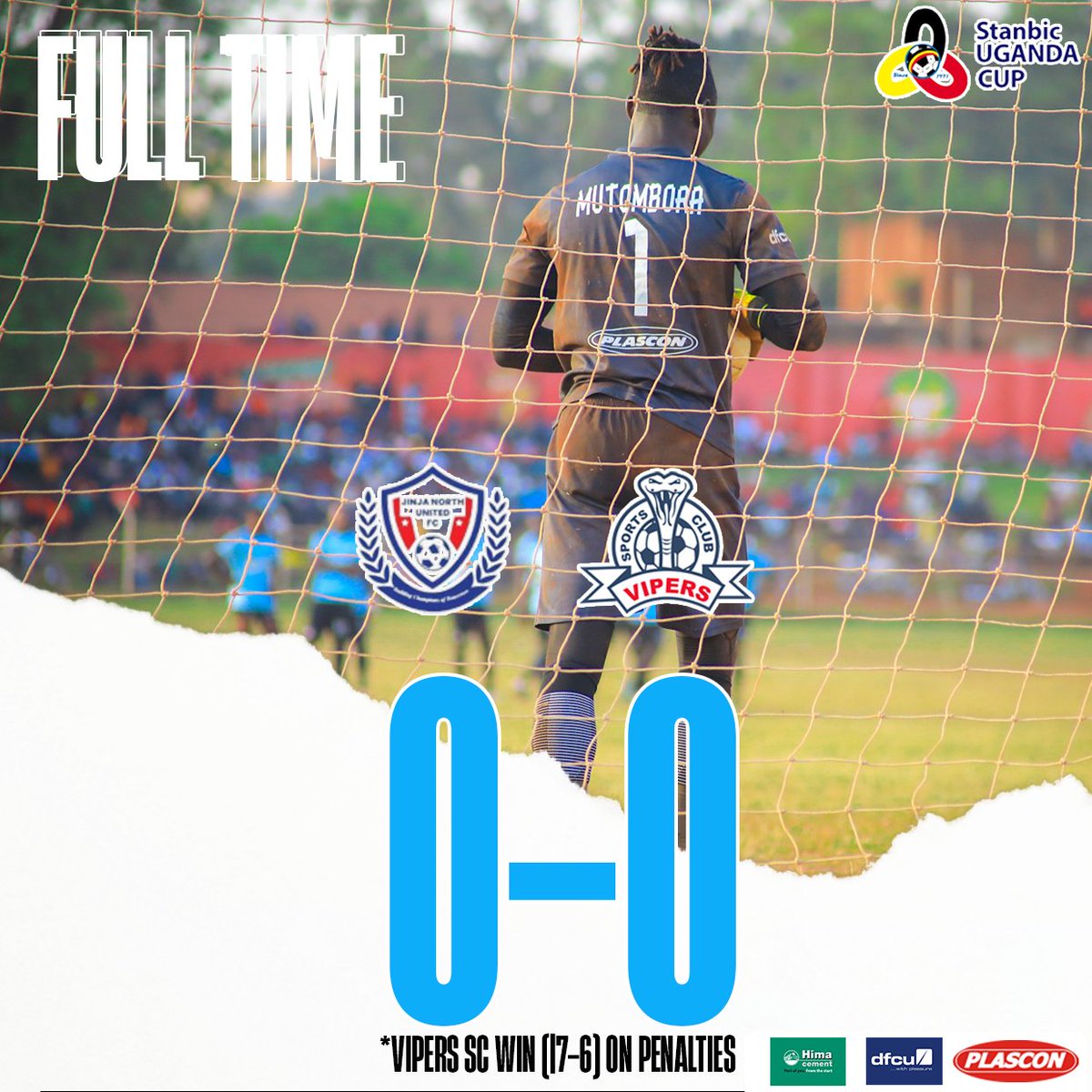 THROUGH TO THE ROUND OF 16!!! 

#StanbicUgandaCup | #VenomsUpdates | #OneTeamOneDream