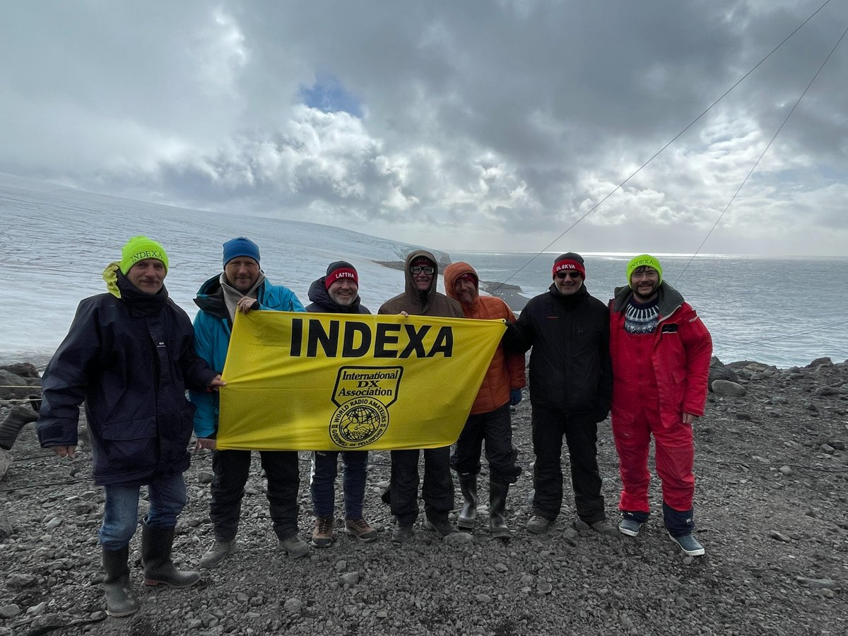 3Y0J Team on Bouvet Island