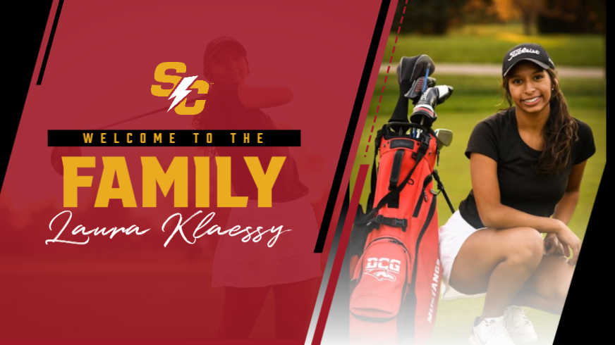 Please welcome Laura Klaessy - Grimes, IA to the SC women's golf program! We are excited for her to join the #SCGolf family this fall! #BuildingForTheFuture #RollStorm