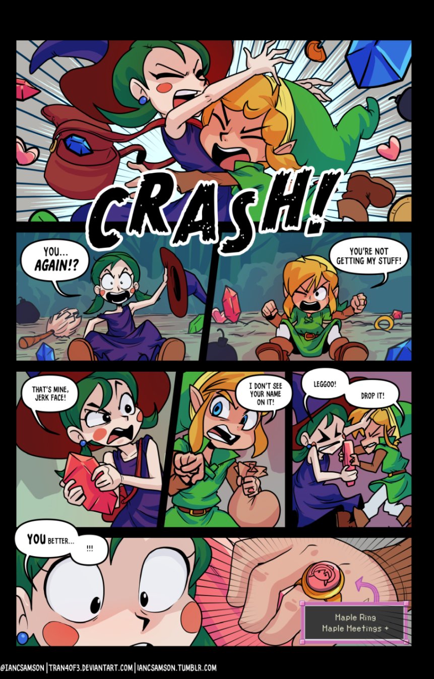 Ian C Samson 🧢 on X: &ldquo;Maple and Link is that trope of 