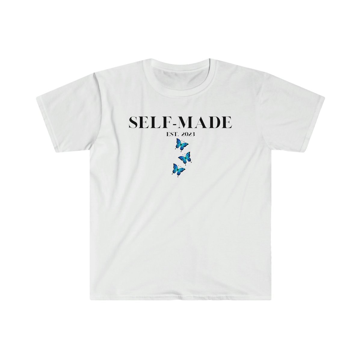 Excited to share the latest addition to my #etsy shop: Graphic Self-Made T-Shirt etsy.me/3E5MXqE #shopjohnnydesigns