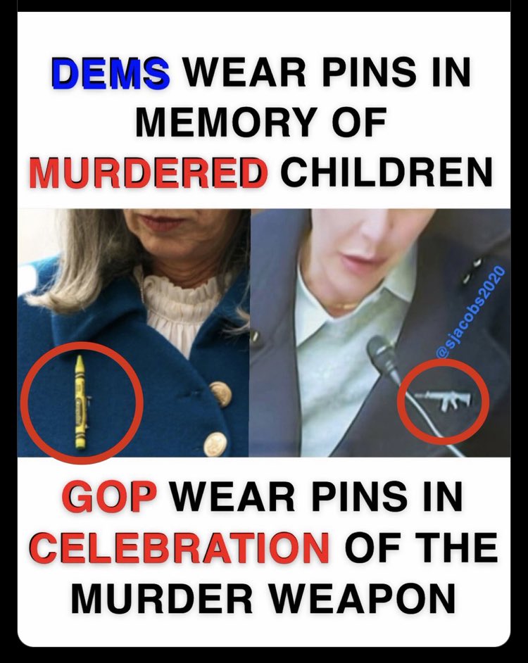 This will now be a daily post.Don’t don’t begin scrolling past PLEASE. Like or retweet as often as possible. Steal it. Tweet it. Whatever. I get nothing, but the satisfaction of pointing out the disgrace that is the Maga Repub.I’m sick of this topic going mute between shootings.