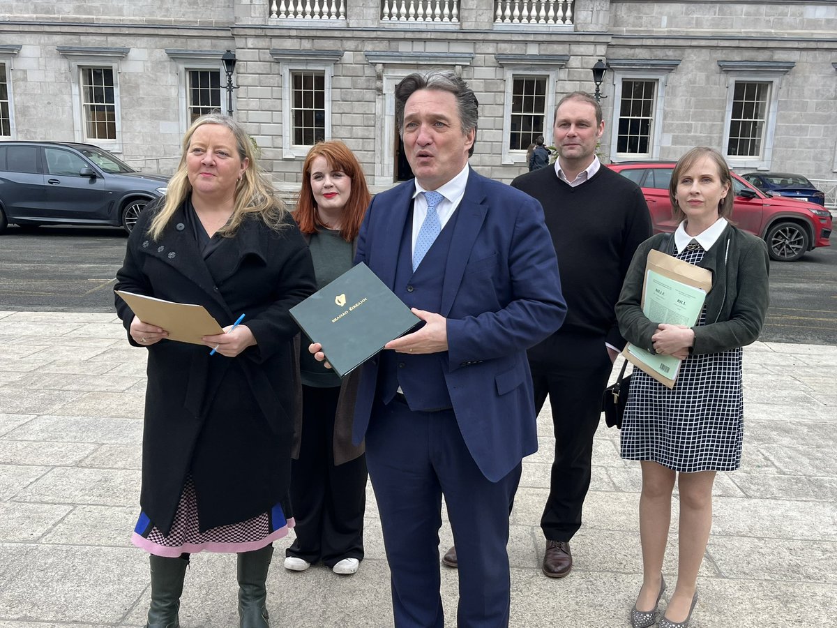 The @greenparty_ie Senator @VincentPMartin1 brings his Domestic Violence Amendment Bill 2023 to the Seanad today - legislation adopted by Govt. He says it will bring comfort and assurance to victims of coercive control that they won’t be cross examined by an accused. @rtenews