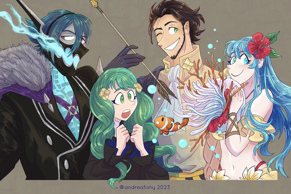 WATURyoudoin's tweet photo. I finished it! 💙💙💙 They are my current favs in heroes :> 

#FireEmblem #FEHeroes https://t.co/wZC5FsLfkz