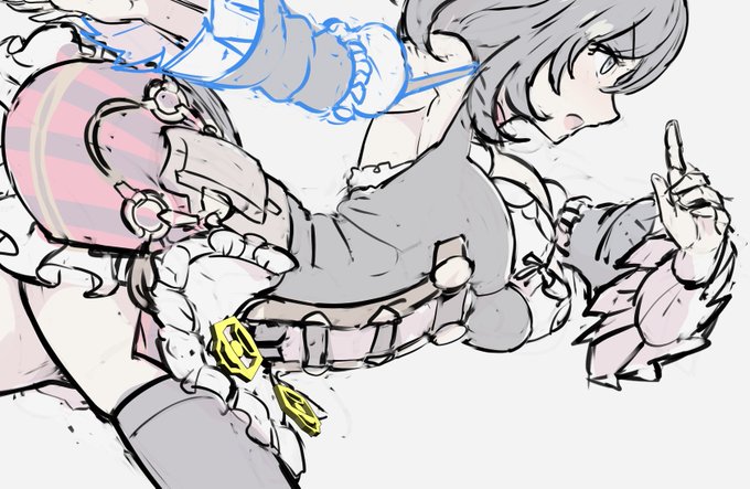 今後描くときとかに流用しやすいのがいいな…と。実際に描くときに何だかんだ手書きで調整はすると思うけど。 