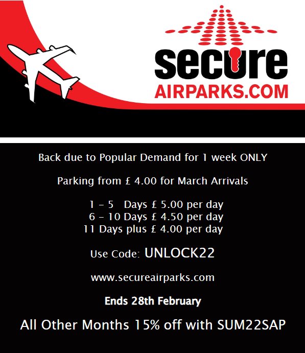 Limited Special Offer - Please Like &amp; Share secureairparks.com