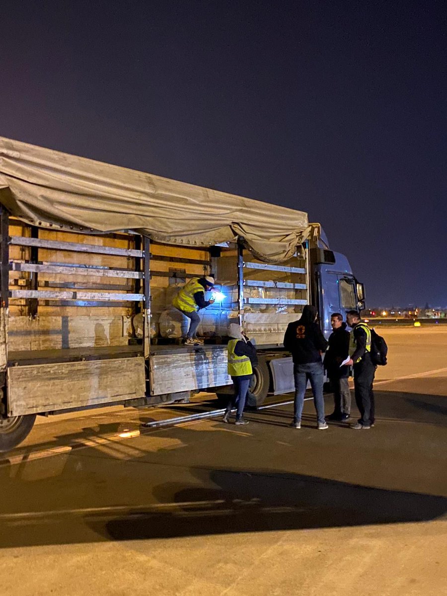 Very early today, <a href="/CARE/">CARE (care.org)</a> received first air shipment from <a href="/FCDOGovUK/">Foreign, Commonwealth & Development Office</a> to support people affected by the #earthquake in northwest #Syria, thousands of blankets with 11 Trucks today. People are cold, very cold. We are rapidly scaling-up.