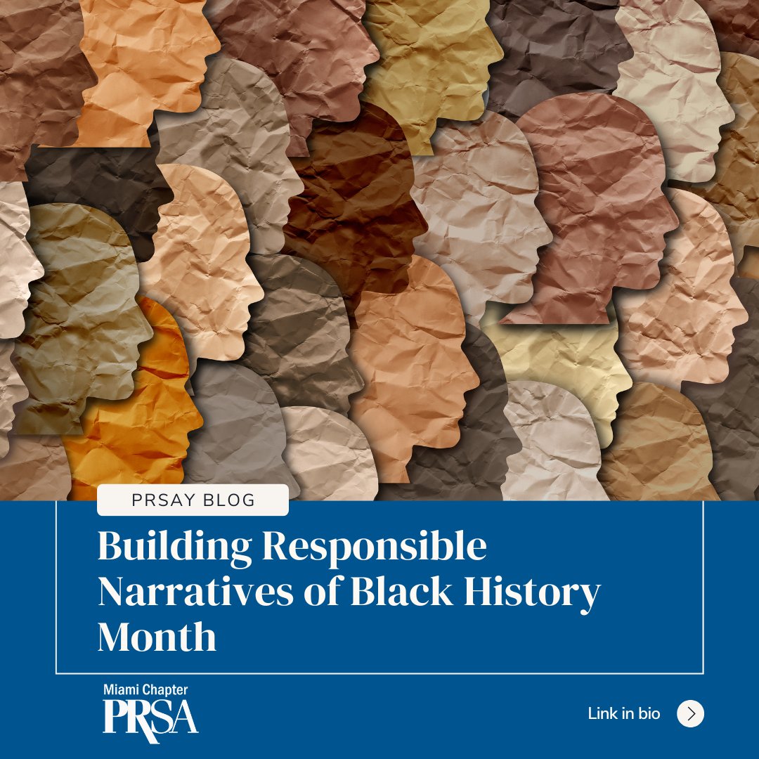 As we tell important stories during (and beyond) Black History Month, it's critical that we, as communicators, get it right. 

Check out some helpful tips on building responsible narratives around the monthly celebration in the PRSay blog: prsay.prsa.org/2022/02/03/how…