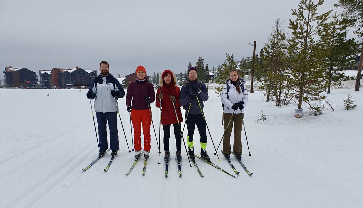 Finally Tietze lab’s annual ski trip! We say hello from Branäs! @wcmtm_ugot @OMC_GU