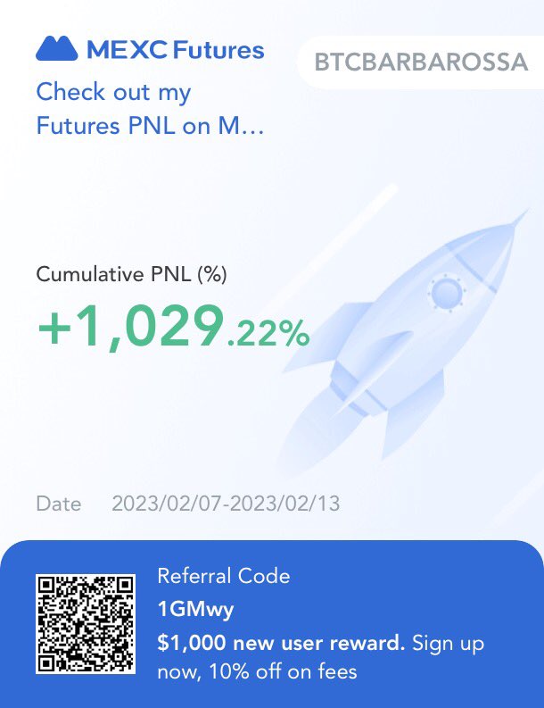 btcbarbarossa's tweet photo. @LukeTradesz 1k cumulative for the week. FADE US FURTHER!!!!!!!!!! #TradersAnonymous #HeresyourPNLpleb https://t.co/aGTlBUmF4M