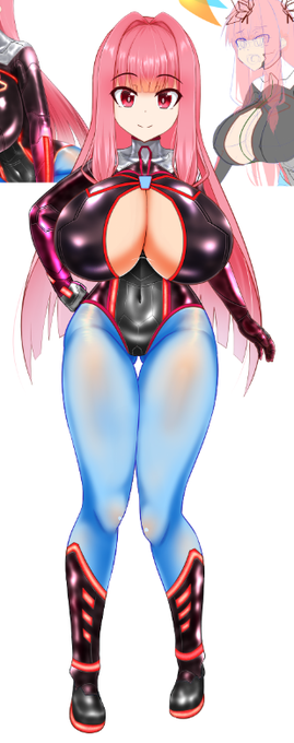 うぃp
あと胸の赤と青の部分と髪飾りだけでとりあえず茜ちゃんは動画に使えるようになる!・・・はず! 