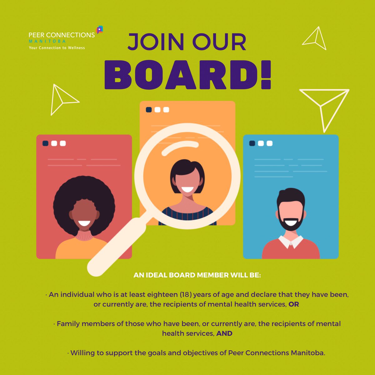 If you or someone you know is interested in this meaningful opportunity, please contact Stephanie Loewen (Board President) at scloewen@yahoo.ca.