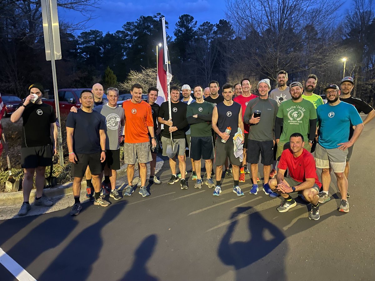 F3 South Cary (@f3southcary) on Twitter photo 20 South Cary pax snuck into <a href="/F3Carpex/">F3 Cary Apex</a> and swiped the Ghost Flag from our friends in <a href="/f3peakcity/">f3peakcity</a> and <a href="/f3greenlevel/">F3 Green Level</a>. Tclaps to Carpex Legend <a href="/VTGoodCarma/">Carman|F3 Burt</a> for leading a huge crowd at Shaken Not Stirred. 20 South Cary pax snuck into <a href="/F3Carpex/">F3 Cary Apex</a> and swiped the Ghost Flag from our friends in <a href="/f3peakcity/">f3peakcity</a> and <a href="/f3greenlevel/">F3 Green Level</a>. Tclaps to Carpex Legend <a href="/VTGoodCarma/">Carman|F3 Burt</a> for leading a huge crowd at Shaken Not Stirred.