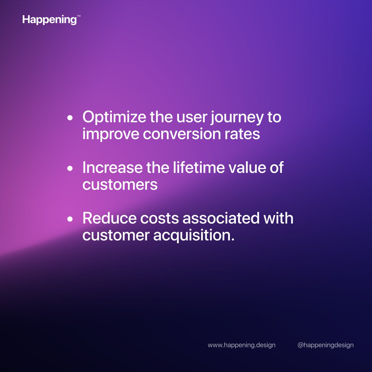 Happening Design tweet media