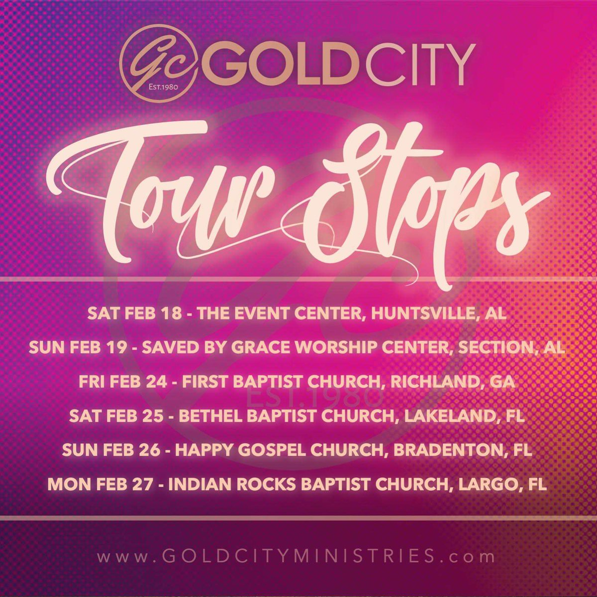 thegoldcityqt's tweet photo. Join us for these concerts in a city near you! #goldcity #tour https://t.co/x5LR6Lx5tT