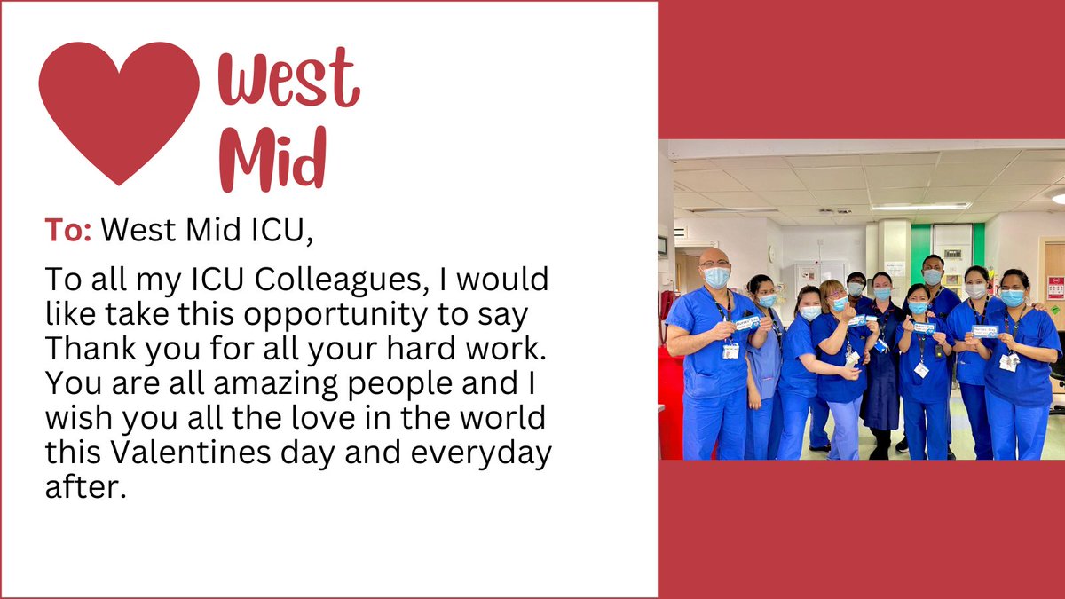 Thank you to everyone who has submitted a virtual card to our wonderful staff this Valentine's #lovewestmid ❤️ Read more lovely messages here ➡️🌐 chelwest.nhs.uk/valentine