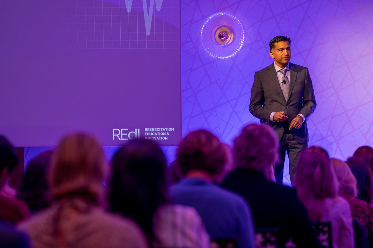 VAInnovation's tweet photo. Dr. Ashish Panchal of @OSUWexMed shares “The Future of Resuscitation: From Compliance to Competency."

Data shows that #resuscitation champions are the driving force behind improved patient outcomes every time. Our advocacy matters – and the data supports it.

#REdI #BetheChange https://t.co/mGe6uc7CxF