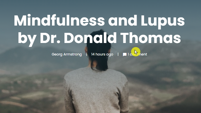 lupuscyclopedia's tweet photo. Interesting science behind how practicing mindfulness interacts with the immune system and may benefit patients with #lupus, #Sjogrens, and other autoimmune diseases: https://t.co/w0TV0H479G https://t.co/SHmySlSZLc