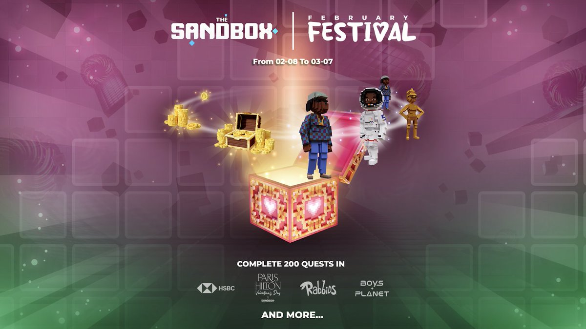 ya know...u could WIN a Doggy just by playing in tha metaverse!

lfg - its February Festival in @thesandboxgame 🔥 1 million $SAND up for grabs too 

register.sandbox.game/february-festi…