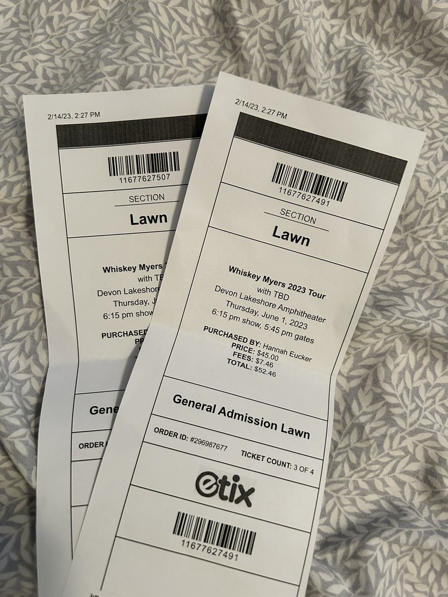 My wife knows how to do Valentines Day better than anyone else. Pumped to see <a href="/whiskeymyers/">Whiskey Myers</a> in Decatur this June #longliverocknroll