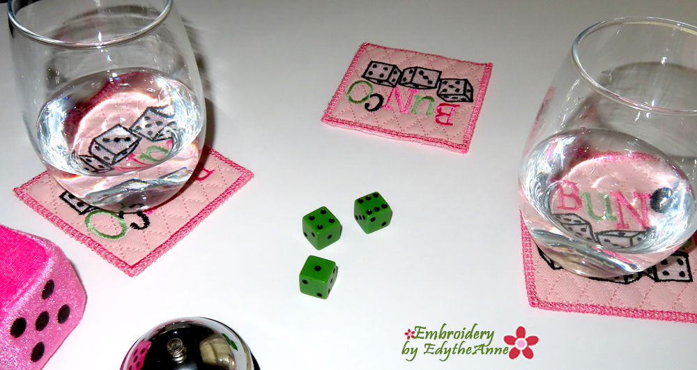 EmbroideryEdie's tweet image. Create fun tables for your next Bunco party with our BUNCO COASTER - In The Hoop Machine Embroidery

bit.ly/3YyRjyQ

#EmbroiderybyEdytheAnne  #InTheHoopMachineEmbroidery   #ITHEmbroidery  #Coasters #HomeDecor  #Bunco #Games