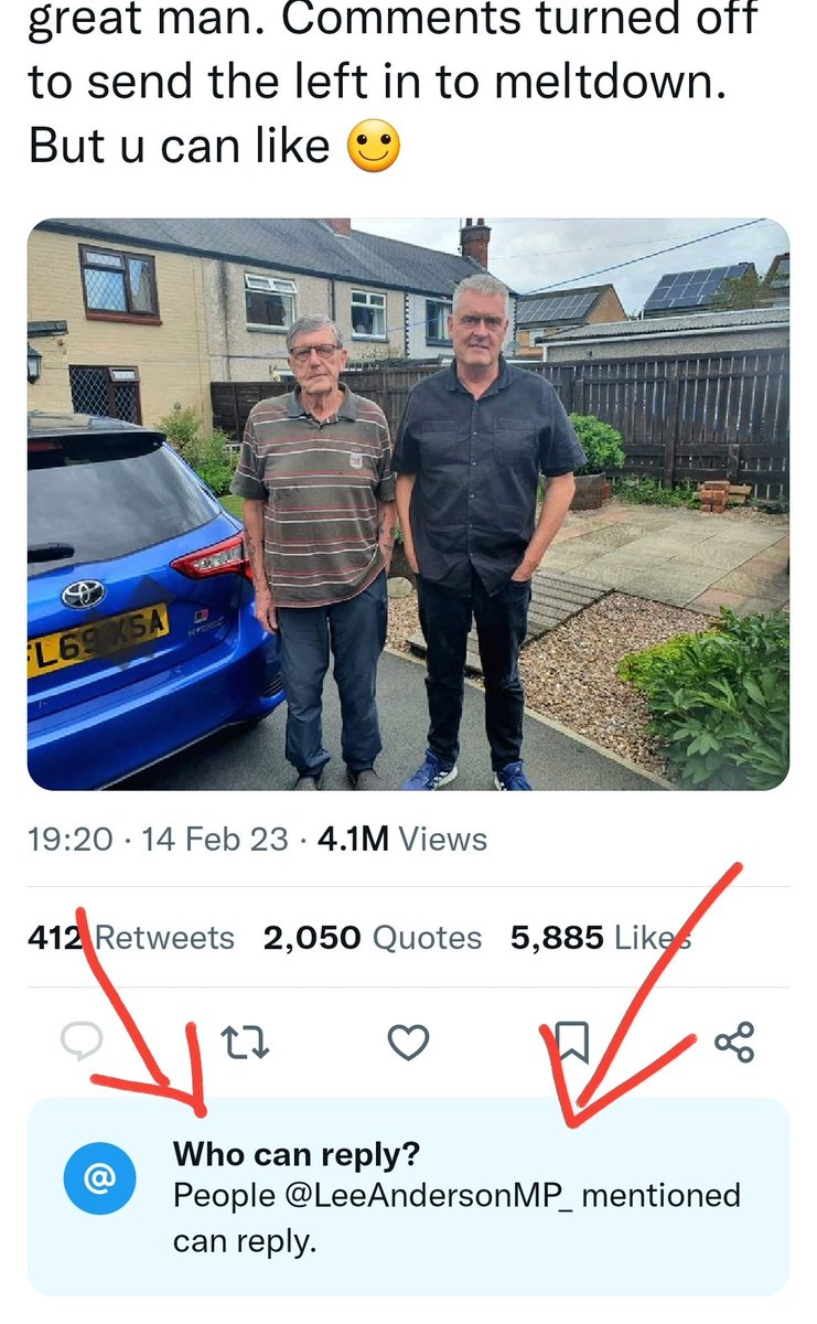 Max08011958's tweet photo. @BanterBernie @ChrisSidwells Except you can't reply https://t.co/VQF8dTeMWA