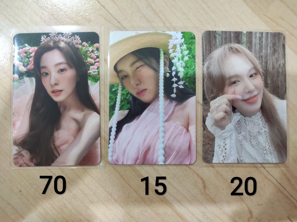 newwhomannnnn's tweet photo. WTS Red Velvet Irene Seulgi Wendy
🌼official
🌼condition 10/10
🌼on hand 
🌼excluding local postage only

 #pasarredvelvet https://t.co/wGbuh1smlU