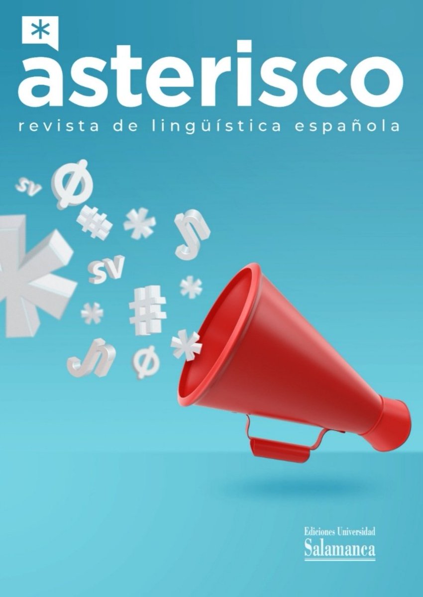 ¡Por fin está aquí "Asterisco", la revista de lingüística española de nuestro Departamento! No os perdáis el primer número, con artículos de Ignacio Bosque, Ángela di Tullio, <a href="/FabregasAntonio/">Antonio Fábregas</a> y Fernando González Ollé ⤵️

revistas.usal.es/dos/index.php/…