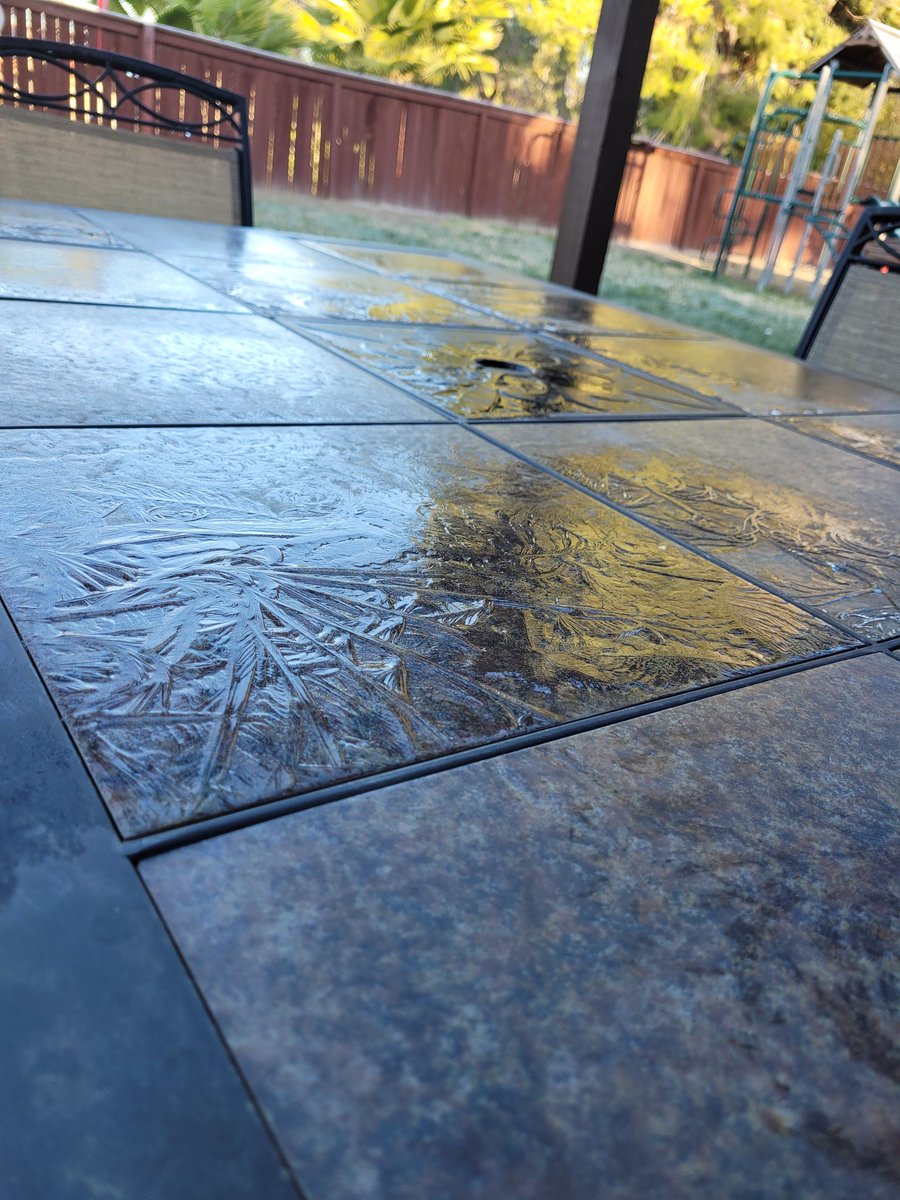 KimGuim's tweet photo. Ice, ice baby.
Lots to scrape off the windshield this morning. #CAwx #IEweather #Murrieta https://t.co/HXpMbbPp7z
