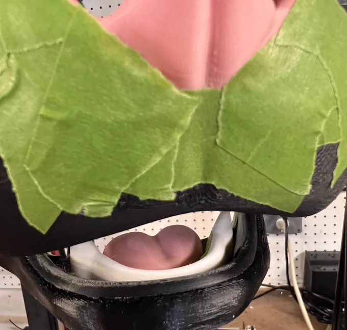 Tiny tongue printed, need to put it in the Polysher next  