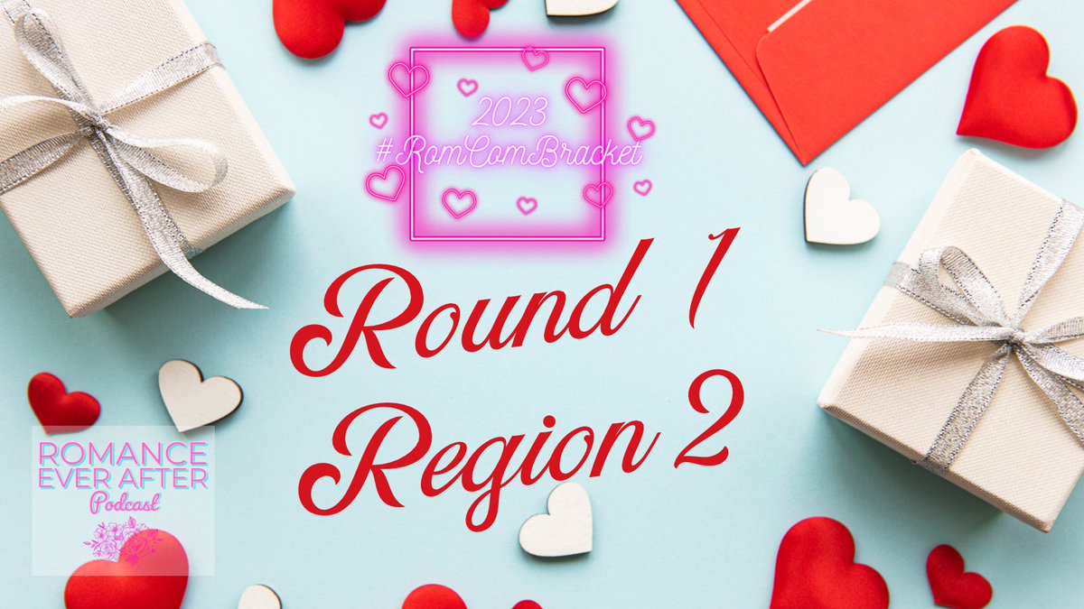 RomEverAfter's tweet photo. Hello my sweet sweet chaos children! Did you have fun yesterday? Ready for a new batch matchups for round 1, cause today we move into Region 2 #RomComBracket https://t.co/3Dvzb8uYgV