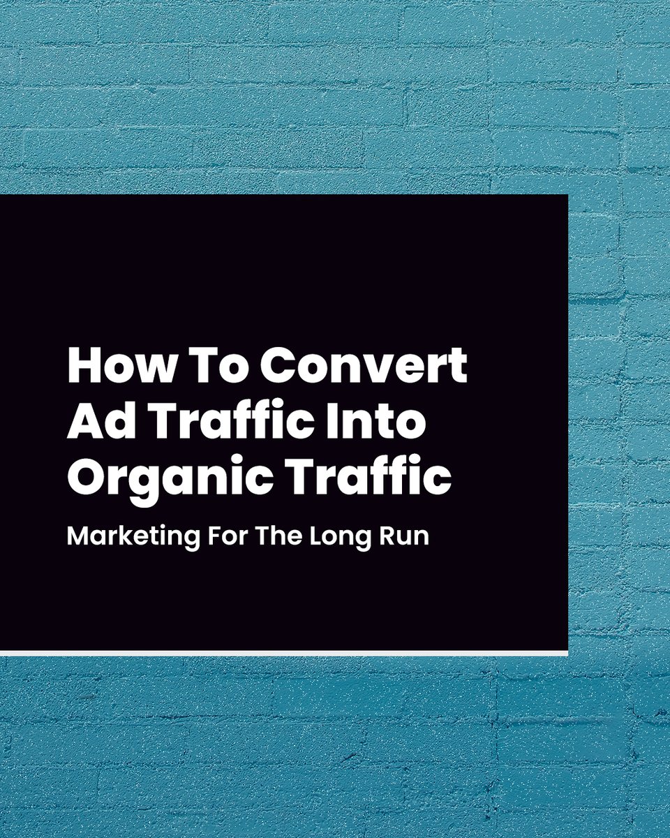 ShoutOutStudio's tweet photo. #AdTraffic won't last forever, but #OrganicTraffic will.
The second you stop paying for #ads, traffic disappears.
#ContentMarketing, however, can have an incredibly long life — drawing in #SearchEngine traffic for as long as content is on your site.
https://t.co/aWoqDF3jVg
#SEO https://t.co/2EINcmpHRB