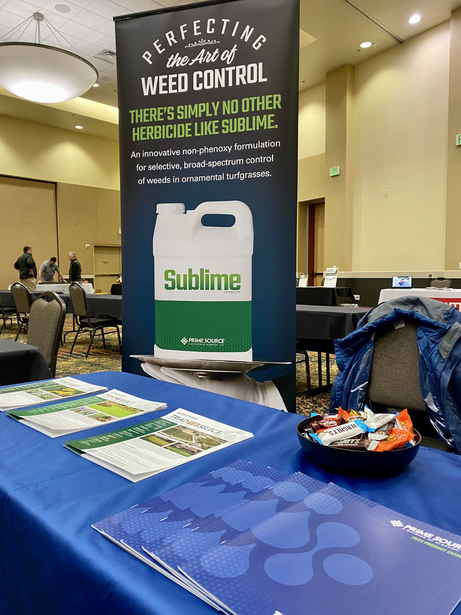 ZachKuenzi's tweet photo. @PrimeSourceTurf attending and presenting at the 2023 UPCLA conference. Come by our booth and learn more about our unique and differentiated products. #TheSourceMatters #Sublime #Quintessential #TriadSelect #TriadT https://t.co/7xETLAjfHP
