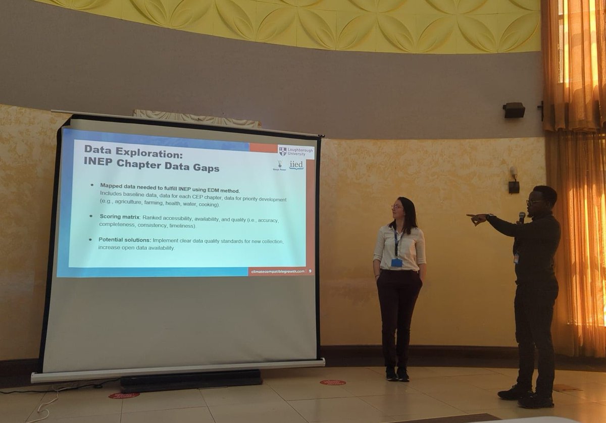 alycialeonard's tweet photo. A pleasure to present today alongside @DannyMutia at the @ResearchCcg Kenya workshop ⚡🇰🇪 Was great to hear feedback on the work of our special interest group on county-level energy planning. https://t.co/YaTpLSGJpw