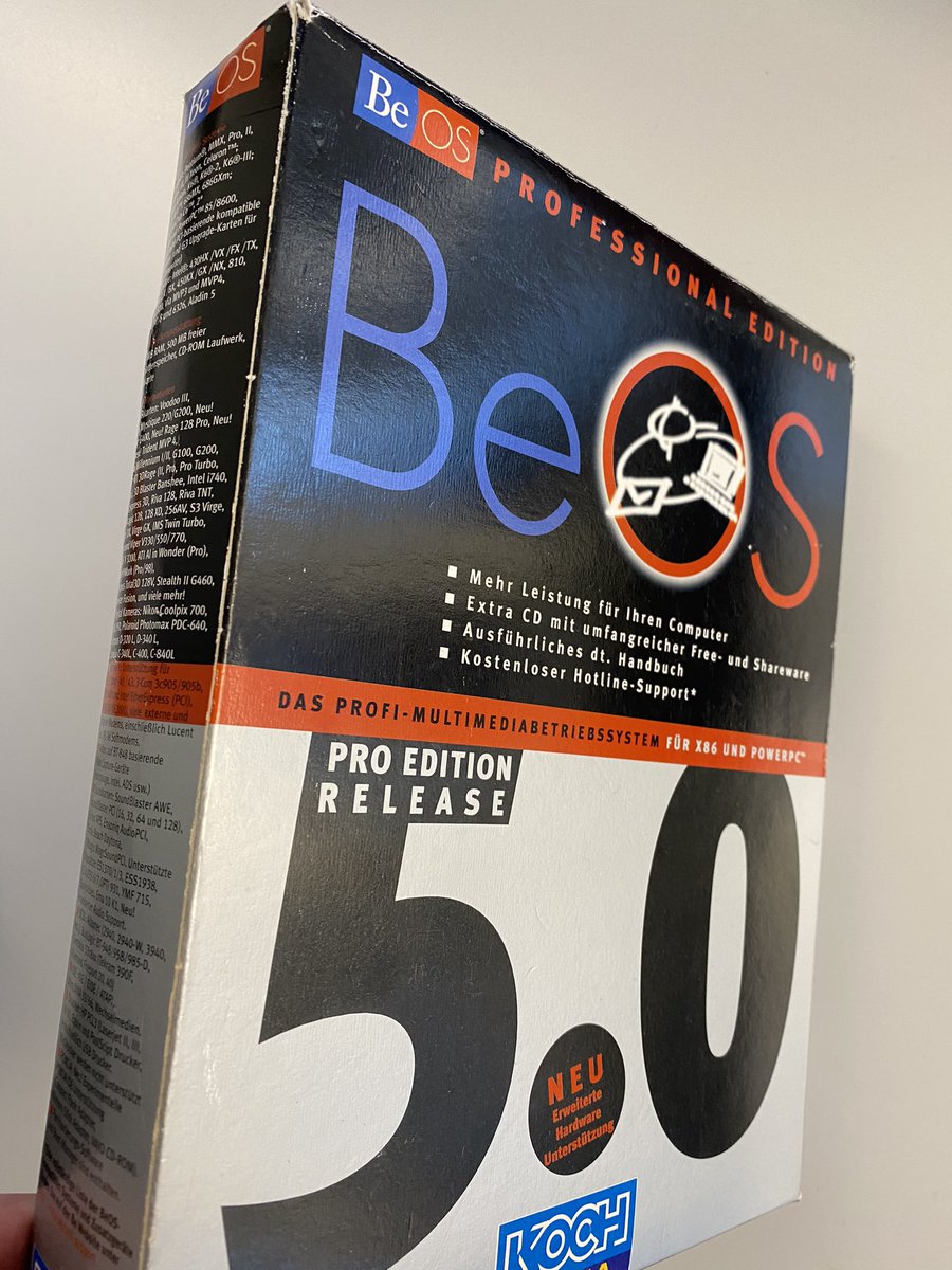 AmigaSwiss's tweet image. Look what I Just found @RetroPanic1 #retro #retrocomputing #beos curious to install it