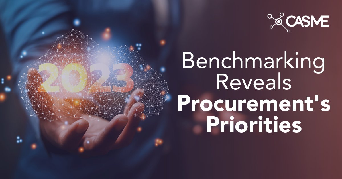 In a CASME poll, 38% of procurement professionals told us that having strong supplier relationships was their key lesson from 2022.
👉 Discover top tips for improvement in our blog! loom.ly/xtLUBvs

#Procurement #Relationships #Benchmarking #KnowledgeSharing #TopTips