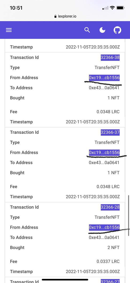 naprorio's tweet photo. @couponpadawan @iamrpk @lilcacaNFT @Spooky_Hotdog @bstrat515 Ignoring blockchain evidence yet again? She repeatedly sent NFT for this user to sell and Mint fake Cyber Tigers - wallet address linked below again. Even a pic of the user admitting he was funded by them while claiming itโs a coincidence #PredatorExposed
https://t.co/8oiwDXMZ9n https://t.co/IMcX1nyAuT