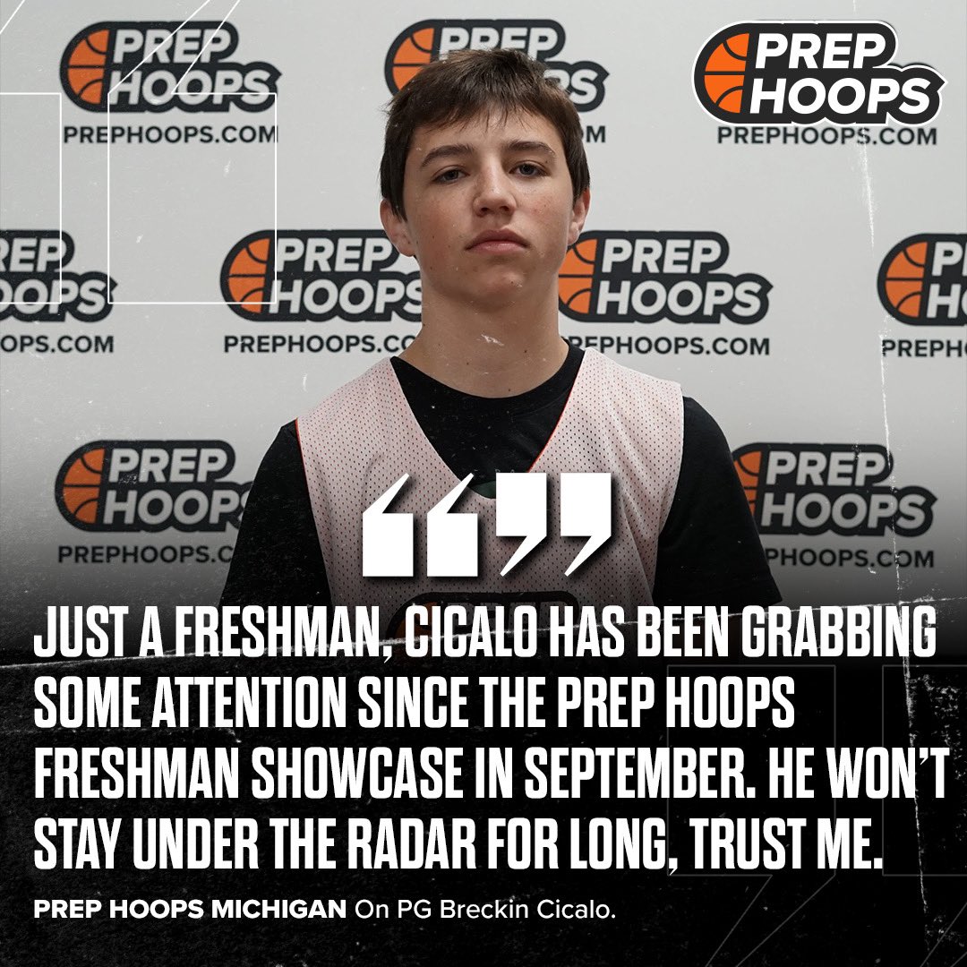 2026 PG <a href="/BreckinCicalo/">Breckin Cicalo</a> of Michigan won’t be under the radar for long! 

More: prephoops.com/player/breckin…