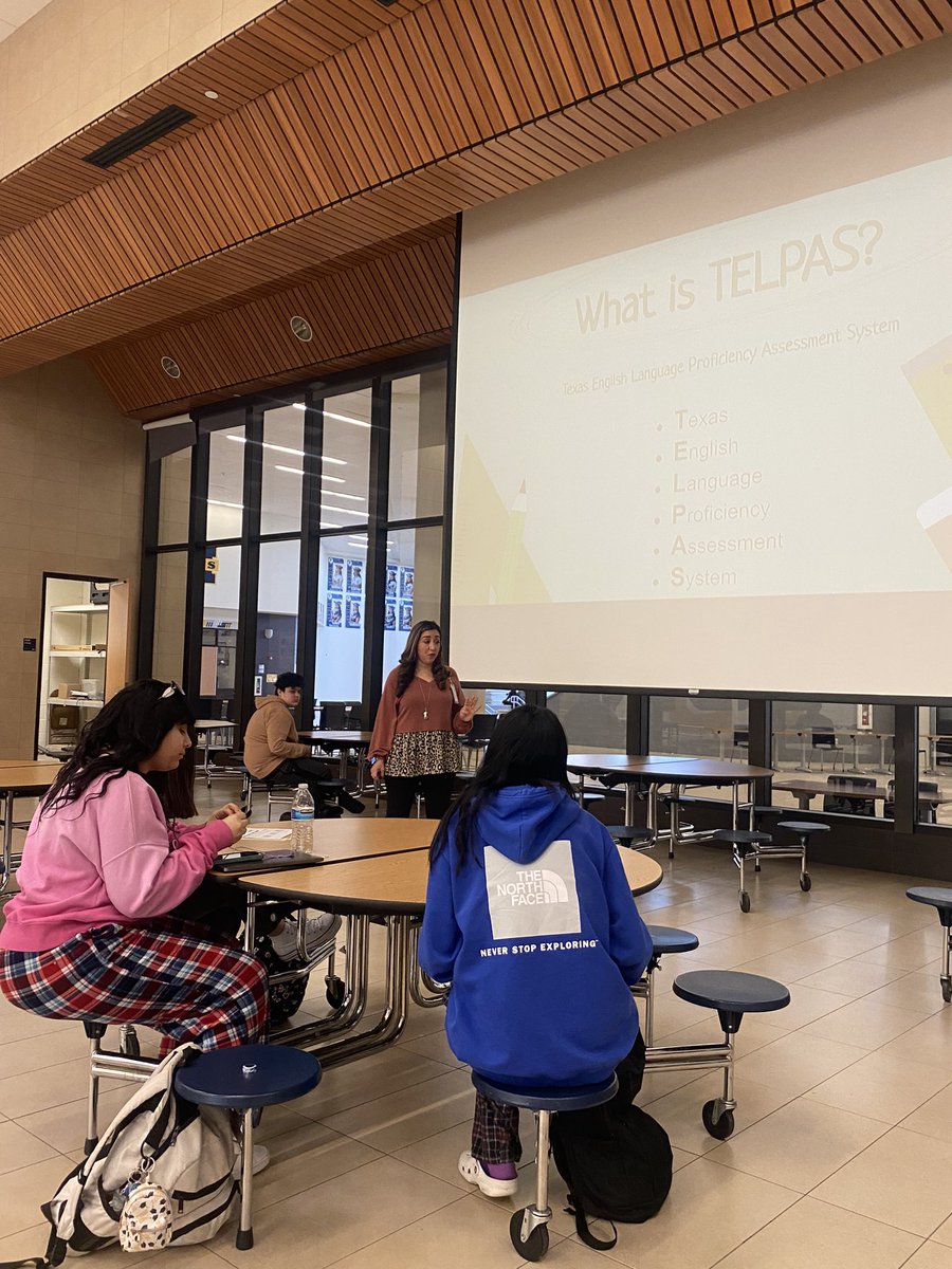 Justin_D_James's tweet photo. A huge shoutout to the marvelous @MISD_ELSupport team for sharing The Why of TELPAS and The TIPS for success with our @MHSLions!!! #LionsAreLearning #MyMISD https://t.co/iZ7NChEMCB