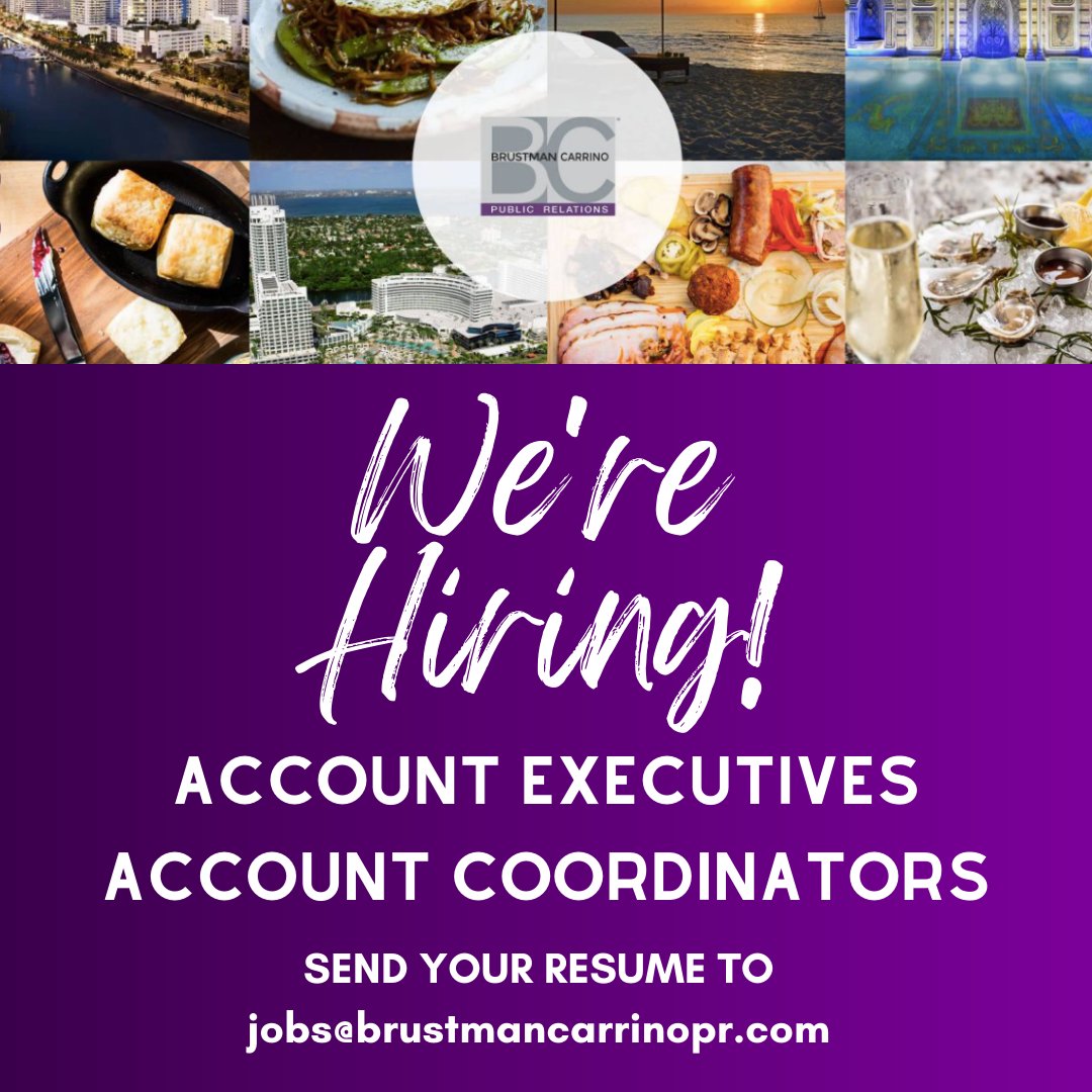 Brustman Carrino PR (@bcprsocial) on Twitter photo 