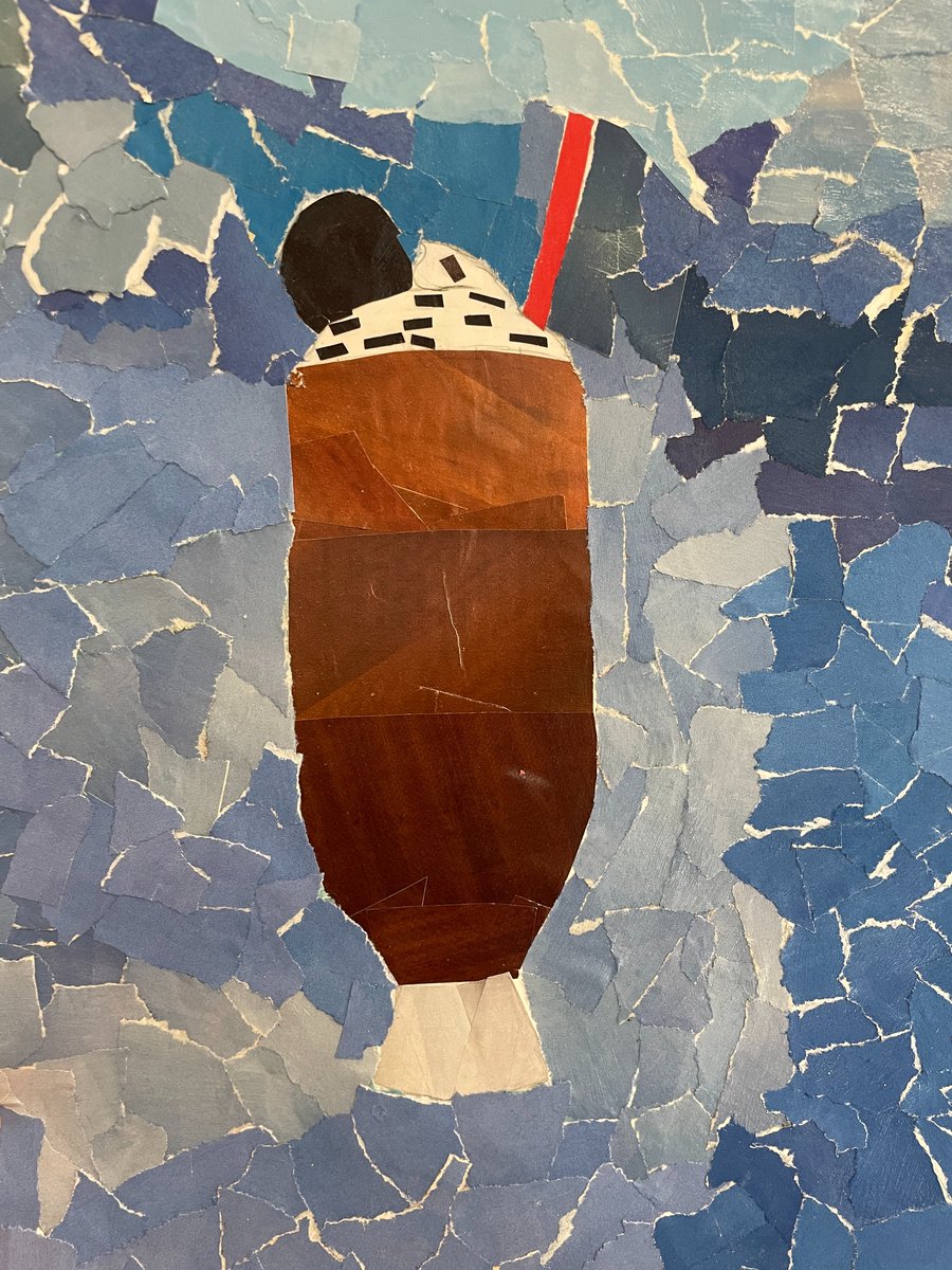 Art 1 Students were challenged to create an illustration of food using small pieces of magazine.  I love the creativity they showed! <a href="/MonticelloHigh/">Monticello High</a> @bethcosta6 <a href="/ACPSFineArts/">ACPS Arts</a> #illustration #artsed #collage