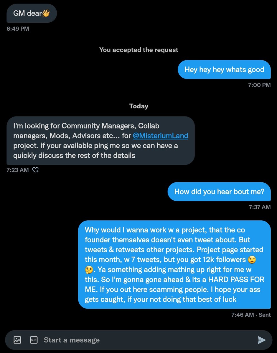 2Cold_XRPL's tweet image. 🚨 This the difference between #2COLD 🧊🥶 &amp;amp; your fav influencer. All though I could surely use the 💰. All 💰 ain't good 💰. My moral compass set differently 💯

Something ain't mathing right here, smh 🤔🤷🏽‍♂️. Ya'll be careful &amp;amp; stay safe in these #crypto &amp;amp; #NFT streets