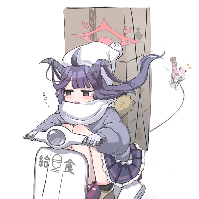 またまた車をやられた給食部#ブルアカ 